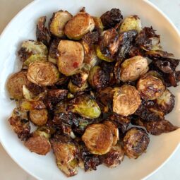 balsamic glazed brussels sprouts www.kleanlivingwithkole.com